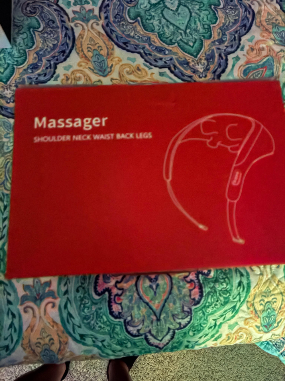 Red Massager Box - Shoulder Neck Waist Back Legs